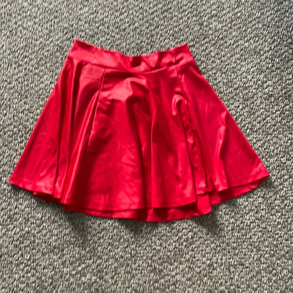 Flowy, vibrant, red skirt! Never worn!